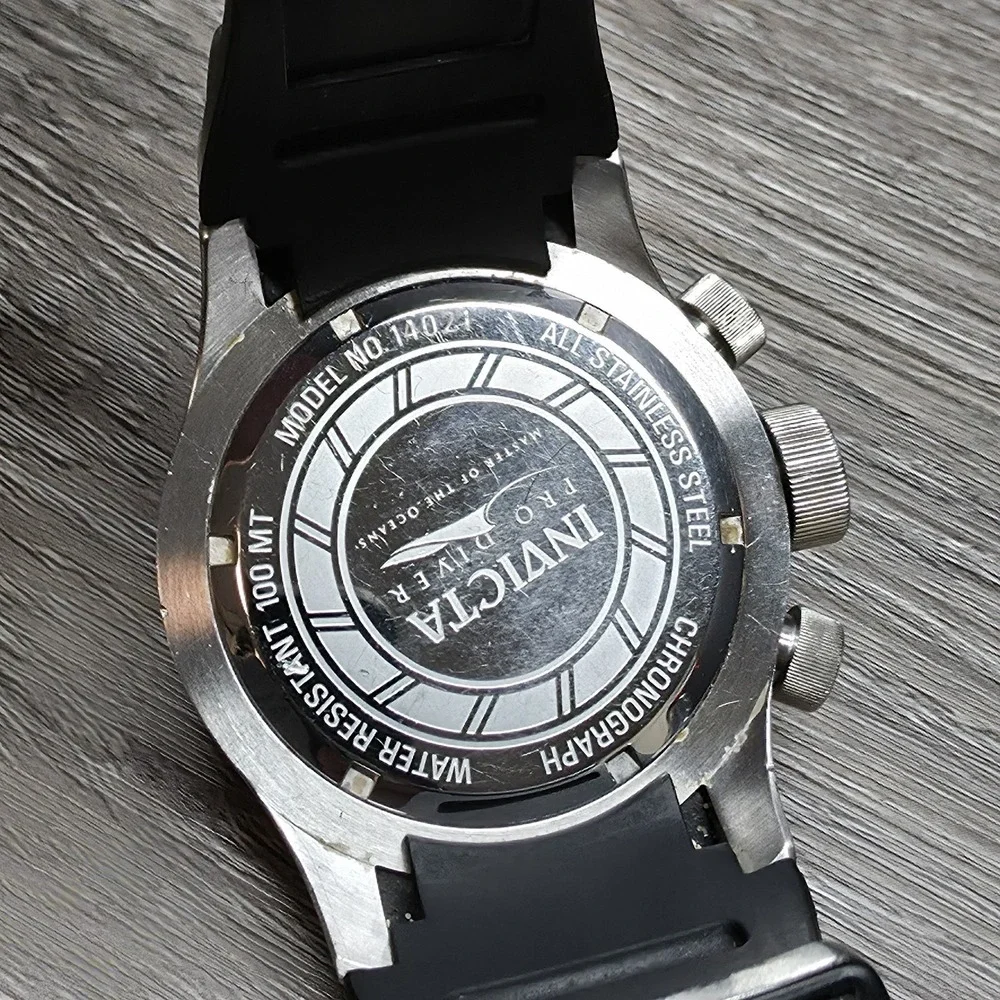 Invicta Pro Driver Model 14021 - Men's Watch - 50mm Stainless W/White Face